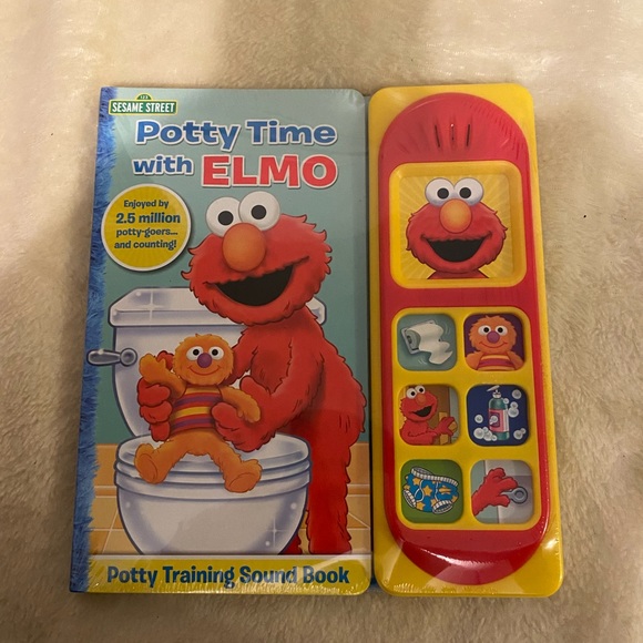 Sesame Street Potty Time with Elmo Sound Book - (Board Book) - Picture 3 of 5